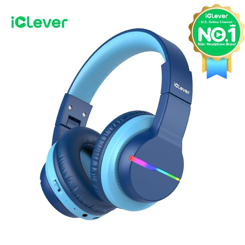 iClever LED light headphones for kids
