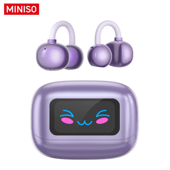MINISO MS199 clip-on earbuds front view