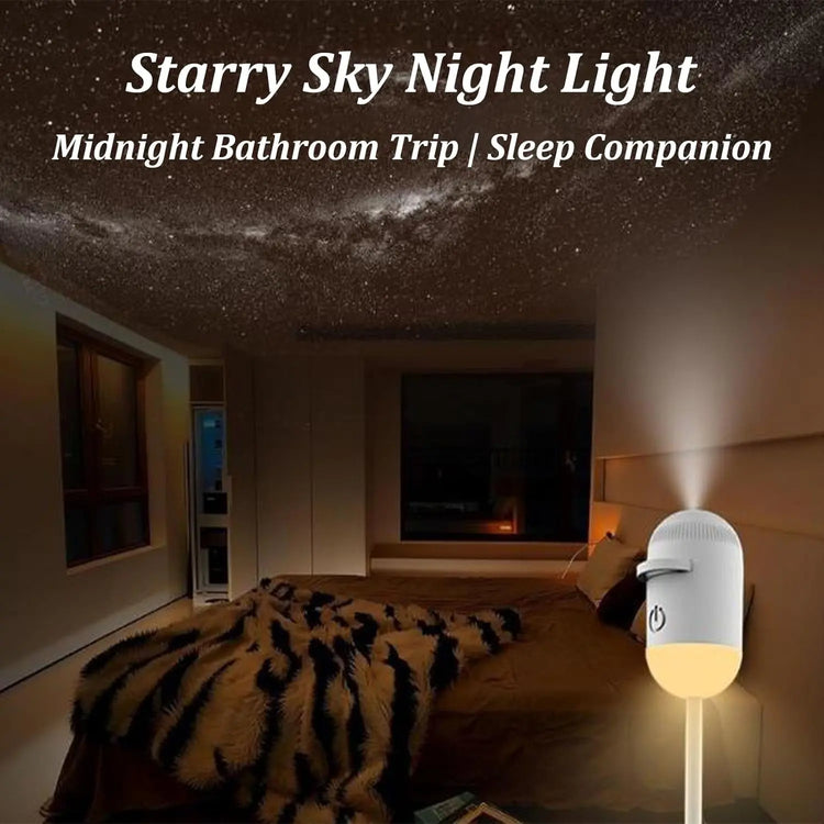 Galaxy Projector for Bedroom, HD Planetarium Star Projector with 6 Interchangeable Discs, Adjustable Focus Night Light for Kids Room Decor, Portable USB Galaxy Light for Sleep & Relaxation