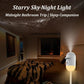 Galaxy Projector for Bedroom, HD Planetarium Star Projector with 6 Interchangeable Discs, Adjustable Focus Night Light for Kids Room Decor, Portable USB Galaxy Light for Sleep & Relaxation