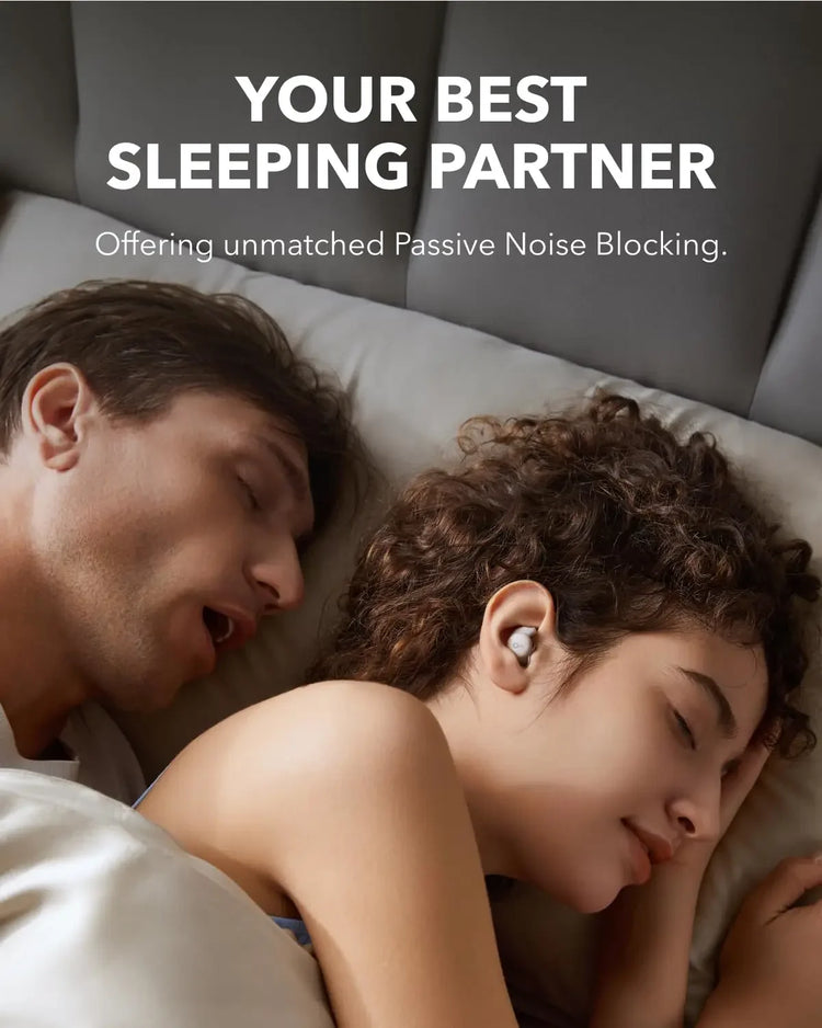 Soundcore Sleep A20 earbuds side view