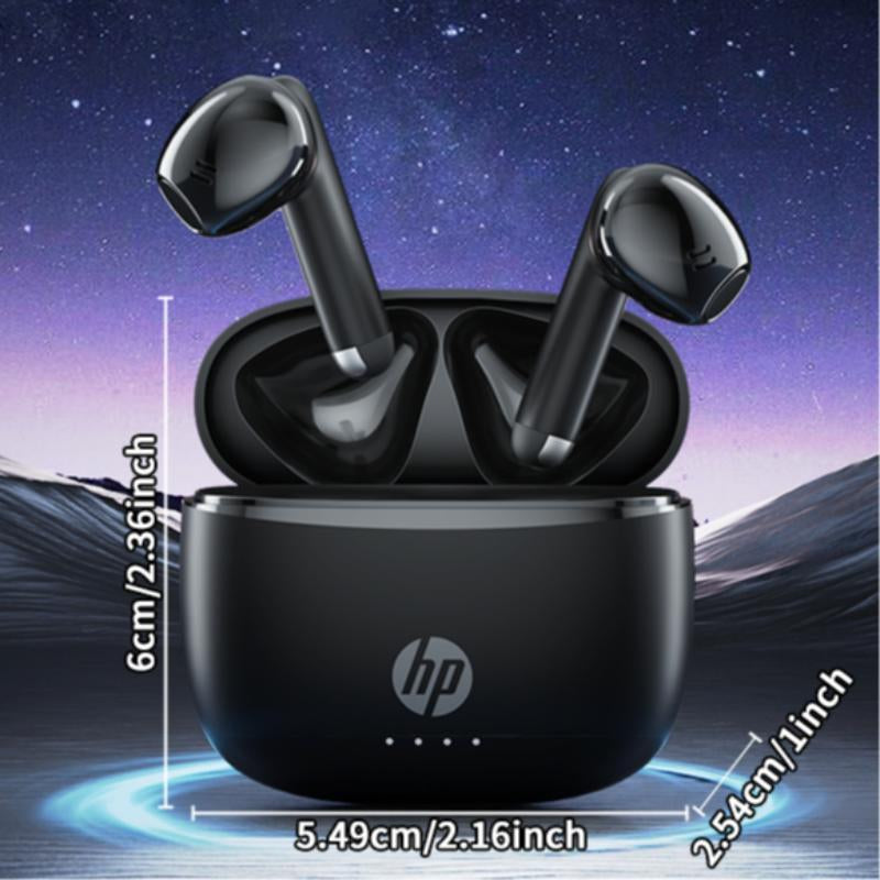 HP Wireless Earbuds, In-Ear Design Headphones, Wireless Waterproof Earbuds Bass, Electronic IPX4 Waterproof Sports Headphones, USB C Charging Ear Buds, Noise Cancelling Headphones, Audio, Chargeable