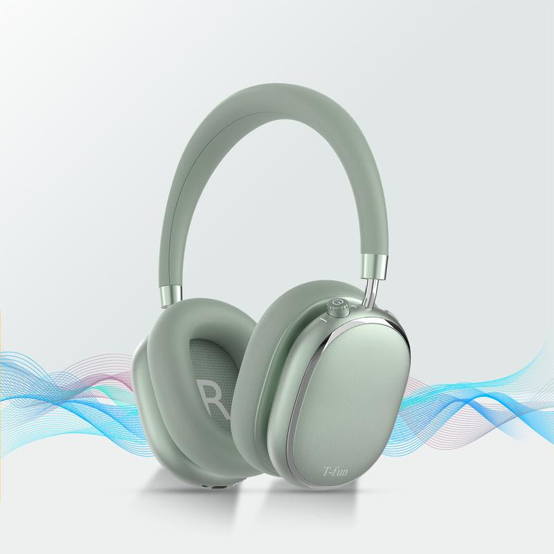 T-Fun NC95 Hybrid ANC Headphones | Hi-Res Audio & 65H Playtime | App Control/Clear Calls | Comfort Fit for Workout & Travel