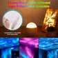 New Year Deal: Upgraded Multifunctional Sound-Activated Projector Lamps - 3-In-1 Aurora & Water Ripple Night Light with Voice Control, USB & Remote for Home, Party, Holiday Decorations & Gift