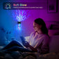 【AUTO on in Dark】Night Lights Plug into Wall, 9-Color RGB Galaxy with Dusk to Dawn Sensor, Star Projector for Bedroom, Kids, Bathroom, Home Gaming Room Decor, Christmas Gifts