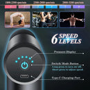 Handheld Deep Tissue Massager, 1 Box Deep Tissue Muscle Massager, Usb Rechargeable Massagers, Portable Muscle Massagers for Body, Back & Neck Massage Relaxation, Fitness Equipment for Home Gym, Workout Equipment, Vibration Machine, Relaxation Aid, Gift