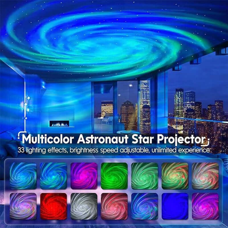 Star Projector Galaxy Light with Bluetooth