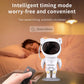 LED Astronaut Starry Sky Galaxy Projector Night Light, 360° Rotatable Head, Colorful Multi-Function Design with Remote Control, for Room Decor, Room Accessories, Romantic Use