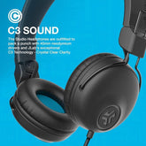 JLab wired headphones for school and office use