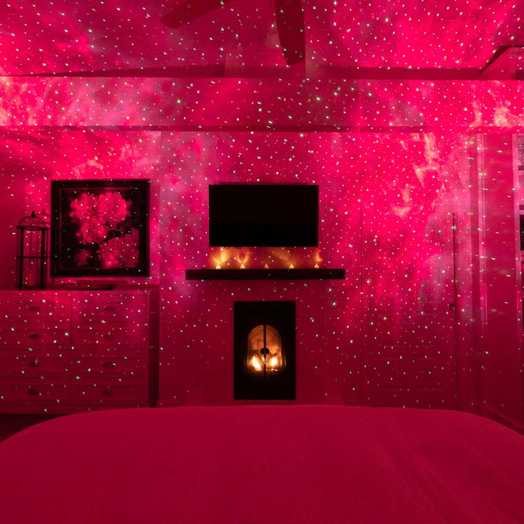 aurora wave led nebula projector room ambiance