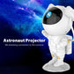 LED Astronaut Starry Sky Galaxy Projector Night Light, 360° Rotatable Head, Colorful Multi-Function Design with Remote Control, for Room Decor, Room Accessories, Romantic Use