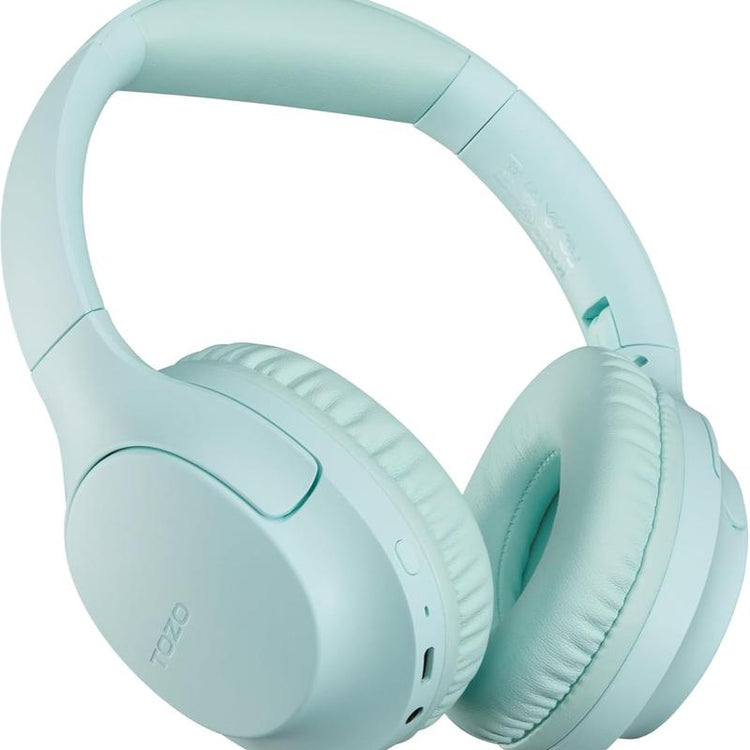 TOZO HA1 Bluetooth 5.4 Headphones, ENC Call Noise Cancelling with Mic over Ear Wireless Headset Foldable with 70H Playback, Stereo Bass, EQ Modes via Button & APP for Travel Home Black Fathersdaygift Audio Earbud Electronic