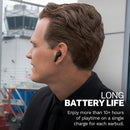 JLab Lux ANC earbuds in-ear example
