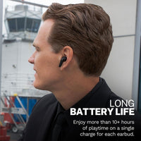 JLab Lux ANC earbuds in-ear example
