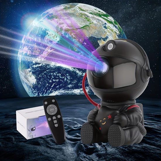 Astronaut Galaxy Projector with Nebula Effects Star Projector Galaxy Night Light USB Powered for Kids Room Decor Various Nebula Effects