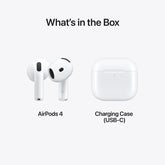 Apple AirPods 4 wireless headphones in ear
