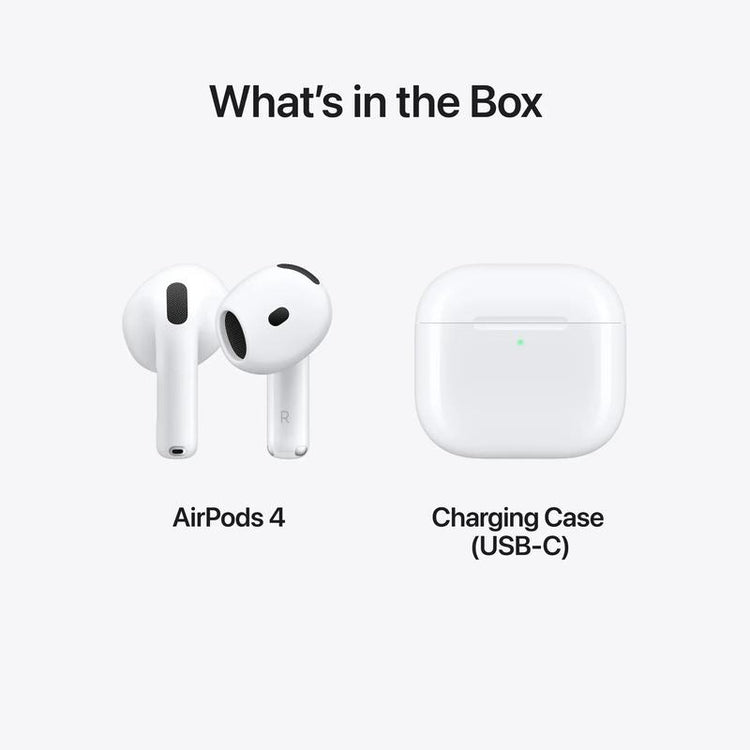 Apple AirPods 4 wireless headphones in ear
