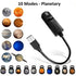 Planet Projector Lamp, Galaxy Projector-Usb Planet Night Light-10 Lighting Modes,360° Rotating,Suitable for Home Scenes, Small Footprint, Clear Projection.
