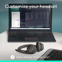Zone 301 headset in use for gaming and virtual meetings
