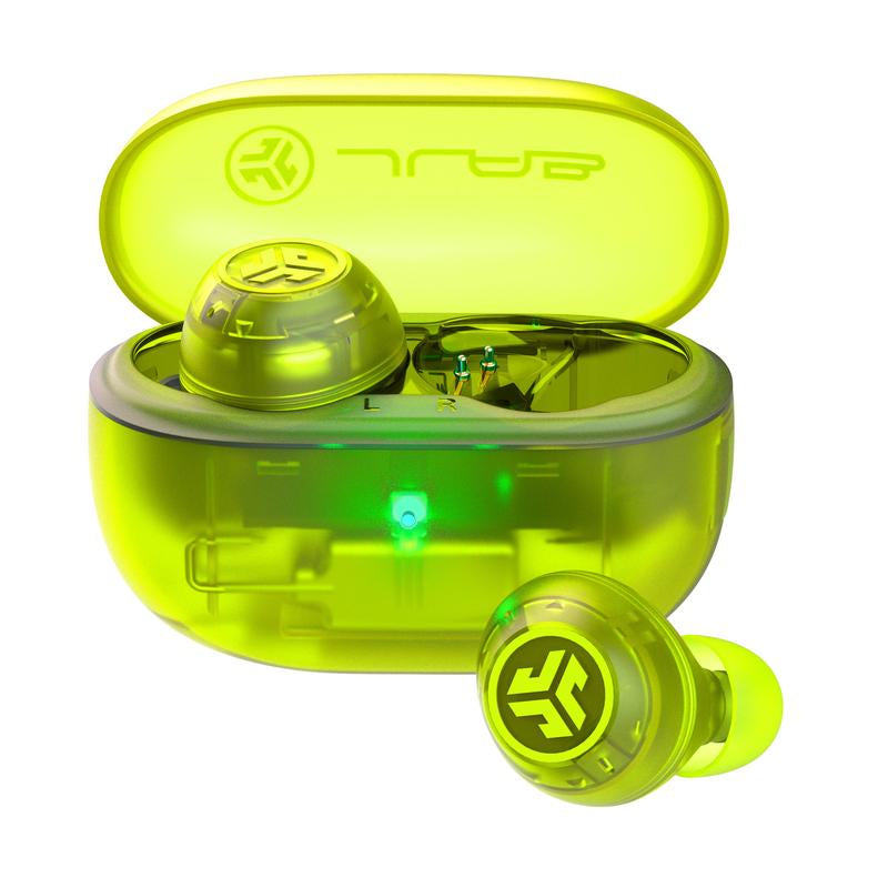 Jlab GO POP ANC Earbuds, IP55, Bluetooth, 24+ Hr Playtime, Noise Cancelling, Android/Ios, Noise Cancelling Headphones Bluetooth