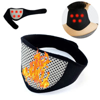1Pc Self-Heating Tourmaline Neck Magnetic Therapy Support Tourmaline Belt Wrap Brace Pain Relief Cervical Vertebra Protection