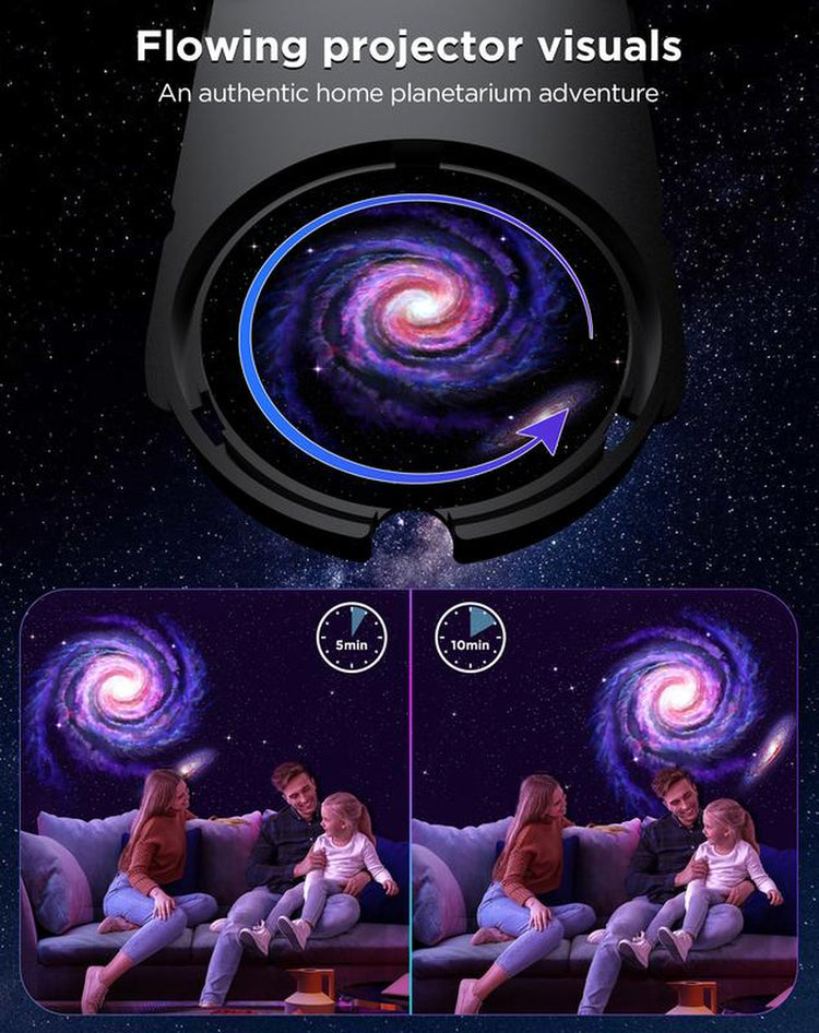Galaxy Projector Night Light, Starry Star Projector Night Light with Aurora Effects for Bedroom, Gift Idea, Barracks Room Transformation, Bluetooth Remote, Wall LED Signs, Home Décor Essential, for Kids, Xmas