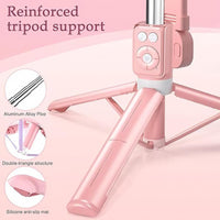 67 Selfie Stick Tripod with Ring Light 360°Rotation, Dual Fill Lights, Selfie Light，Wireless Remote for Iphone Android Phone Tripod for Vlog Stand Content Gifts