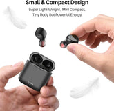 TOZO T6 Ergonomic with APP Edition(2024) True Wireless Earbuds IPX8 Waterproof Audio Headphone Electronic Headset Mini Earbuds Mini Headphones Fathersdaygift