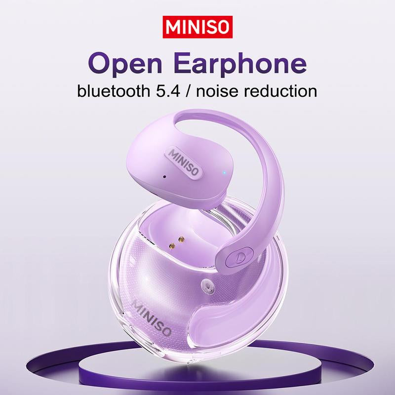 Miniso X15Pro Wireless Headphones Bluetooth 5.4 Sport Earphone HIFI Sound Quality