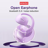 Miniso X15Pro Wireless Headphones Bluetooth 5.4 Sport Earphone HIFI Sound Quality