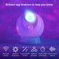 Sky Lite Evolve - Galaxy Projector, LED Nebula, Wifi App, Home Theater Room and Night Light Gift (Cloud Only)