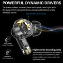 TOZO NC3 Hybrid Active Noise Cancelling Wireless Earbuds, 6 Mics ENC Clear Call, 55H Long Playtime, 32 Preset Eqs via APP, Bluetooth 5.3 Headset, IPX8 Waterproof, In-Ear Headphones with LED Display Audio Electronic Noisecancellingheadphones Black