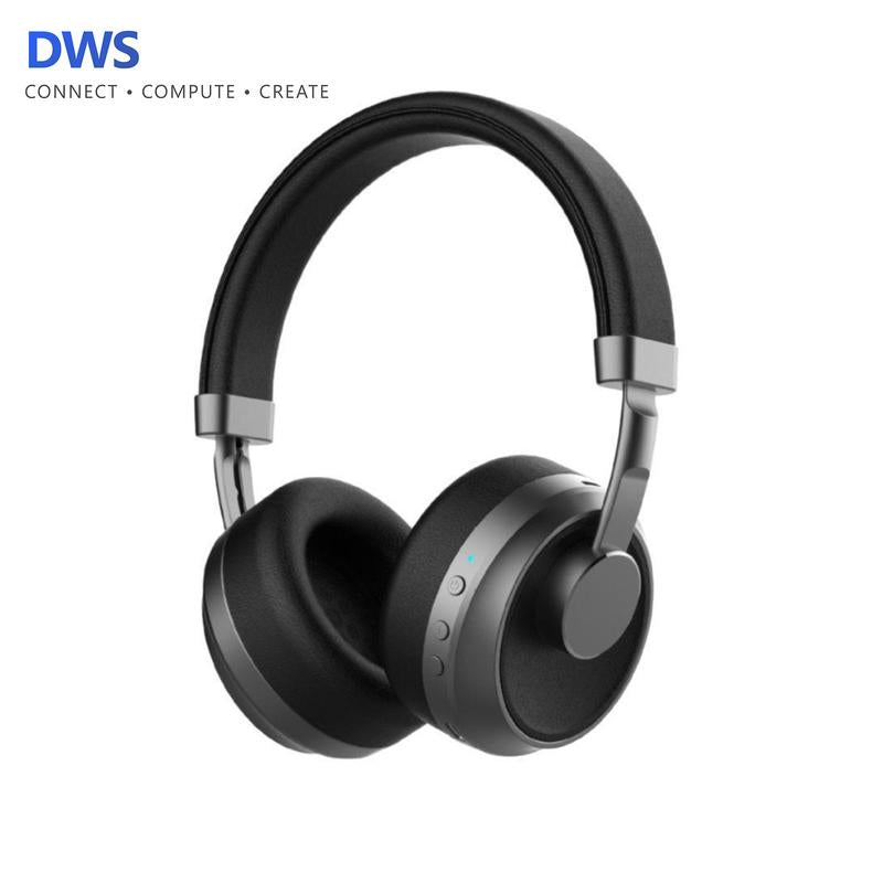 Hybrid Active Noise Cancelling Over Ear Headphones front view