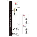 Mybat Pro Selfie Stick Spotlight Tripod Stand with Dimmable LED Light, Tripod with Balance Handle & Wireless Remote