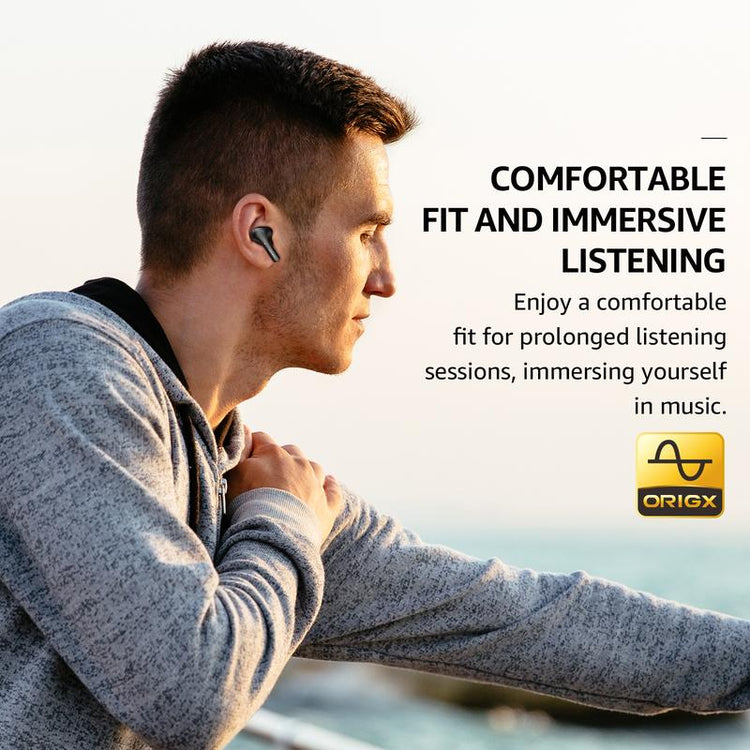 TOZO E2 Wireless Earbuds with Call Noise Cancellation, App Customize 32 Eqs, 10Mm Drivers with Powerful Bass, 30H Playtime, 2 Mics for Clear Calls, Bluetooth 5.3 Headphones, Comfort Fit In-Ear Headset Fathersdaygift Audio Charging Electronic Chargeable