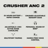 Crusher ANC 2 headphones gaming