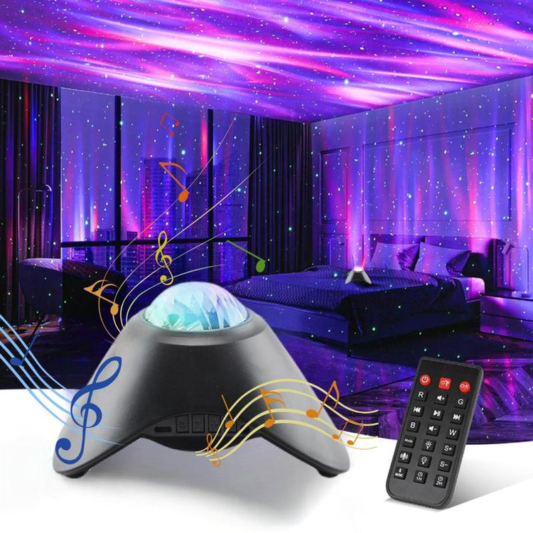 Star Projector, Galaxy Projector for Bedroom, LED Night Light Aurora Projector with Bluetooth Speaker, White Noise, Timer and Remote, Room Decor, Gifts for Kids, Adults, Christmas, Birthday Audio Black Kitchen Supplies