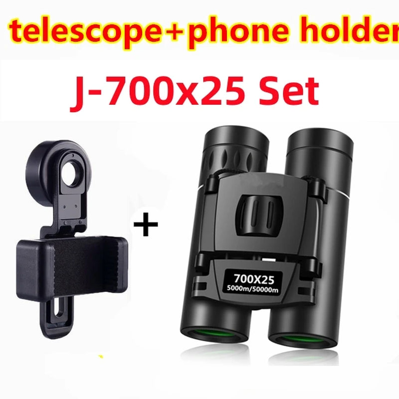 900X25 50000M Zoom Telescope Professional BAK4 HD Powerful Binoculars Long Range Portable Monocular or Camping Tourism Outdoor