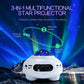Galaxy Aurora Projector Light | App-Controlled Rechargeable Star Nebula Projector, Cordless Design, 33 Effects, Bluetooth Speaker & White Noise