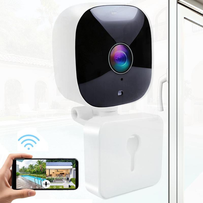 Window wall security camera indoor monitoring