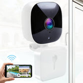 Window wall security camera indoor monitoring