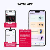 MINISO Earbuds, Wireless Earphones, Open Ear Design Wireless Headphones, BT5.4 Full Color Display Touch Screen IPX5 Waterproof Headset, Audio