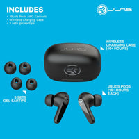 JLab Lux ANC earbuds charging case
