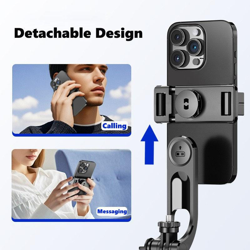 67" Phone Tripod Selfie Stick with Remote,Portable Extendable Aluminum Selfie Stick Phone Stand Compatible with Cell Phone/Camera/Ring Light/Dji/Gopro