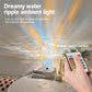 New Year Deal: Upgraded Multifunctional Sound-Activated Projector Lamps - 3-In-1 Aurora & Water Ripple Night Light with Voice Control, USB & Remote for Home, Party, Holiday Decorations & Gift
