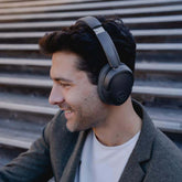 Jlab Jbuds Lux Active Noise Cancellation Wireless Bluetooth Headphones, Custom EQ, Over-Ear, Be Aware Safety Mode. Foldable, Iphone / Android