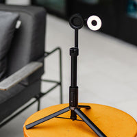 Magnetic Selfie Stick Tripod for Iphone and Android, 64" Phone Tripod Compatible with Magsafe, Fit for Iphone 12/13/14/15/16 Series, Magsafe Case and Other Phones with Metal Ring