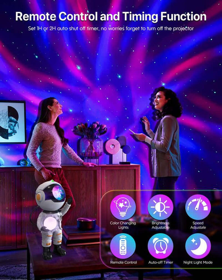 Rossetta Astronaut Galaxy Projector - LED lamp