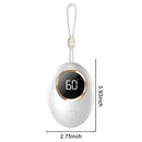 Hand Warmers Rechargeable 3 Modes Instant Heat USB Power Bank Portable Electric Heater with LED Digital Screen Fast Warm
