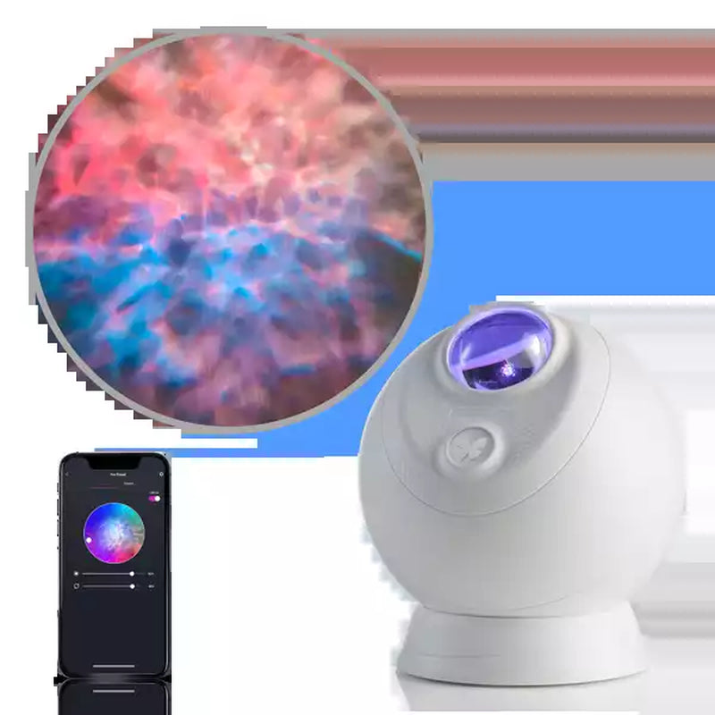 aurora wave led nebula projector room ambiance